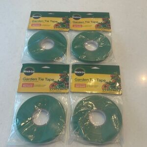 Miracle-gro garden tape, 1/2 in by 160 ft. Durable flexible expand with plant.
